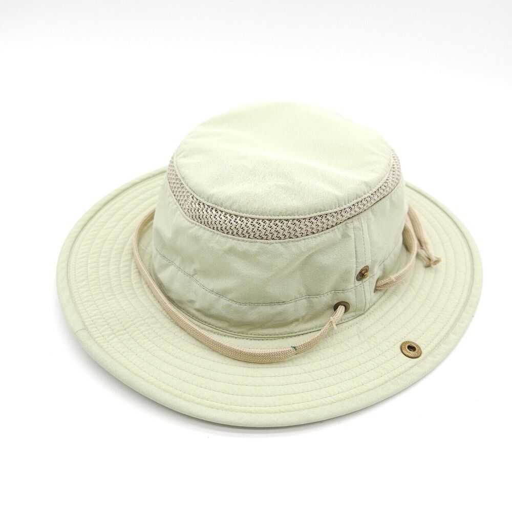 Tilley‎ Endurables The Airflo Hat Vented Safari Fishing Bucket Cap Size Large